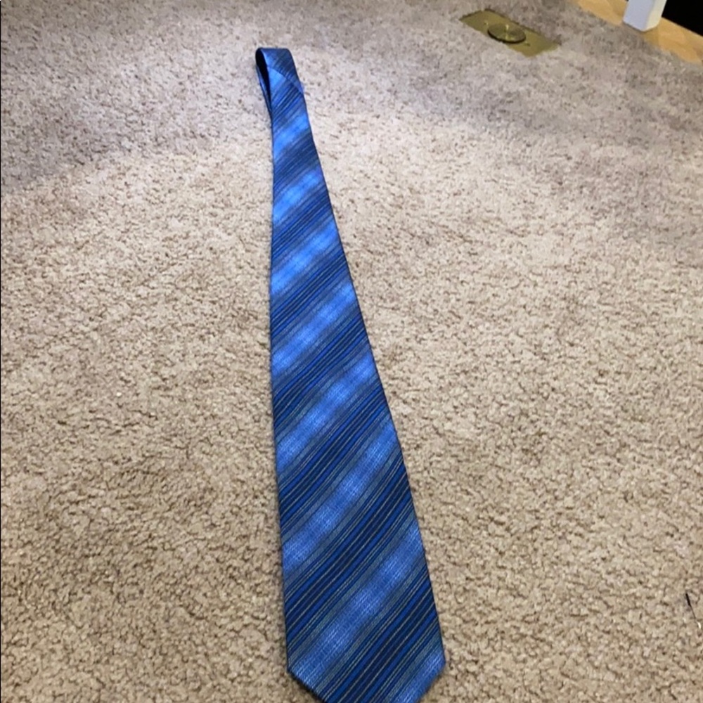 Striped tie